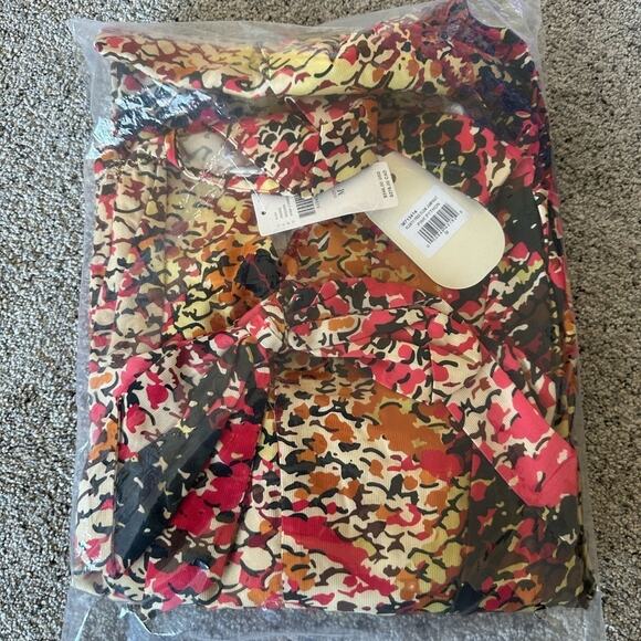 Anthropologie x Plenty by Tracy Reese Free Flow Jumpsuit Pink Python - Picture 3 of 6